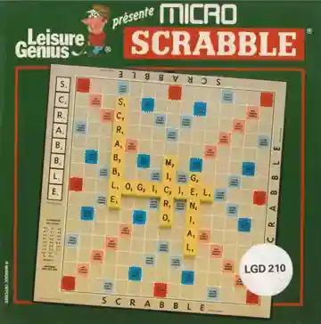 Micro Scrabble (F) (128K) (1987)-Amstrad CPC
